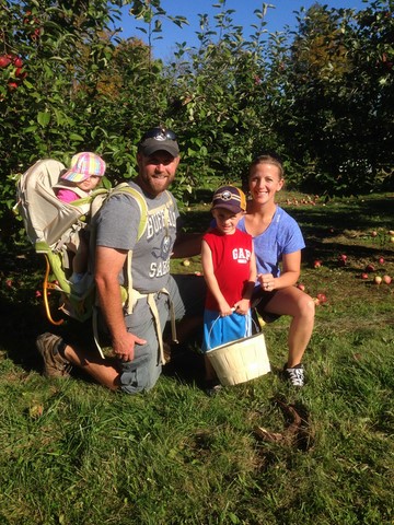 Picking Apples in the Orchard